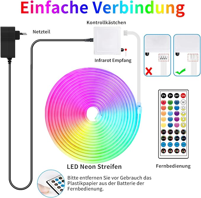 132FT Led Neon Rope Lights Control - Image 7
