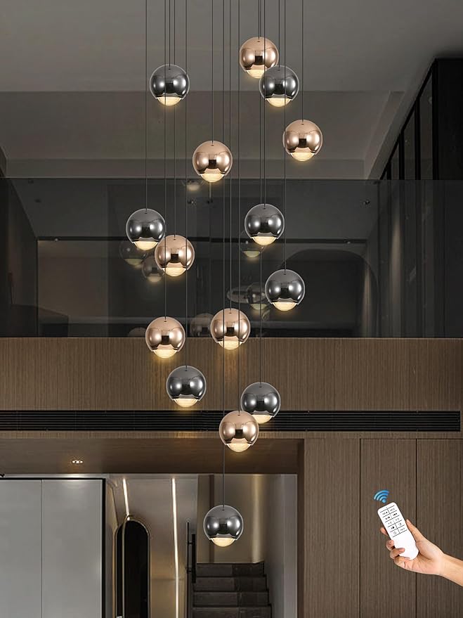 Chandeliers for Dining Room Flush Mount Dimmable Round Ceiling Light for Living - Image 7
