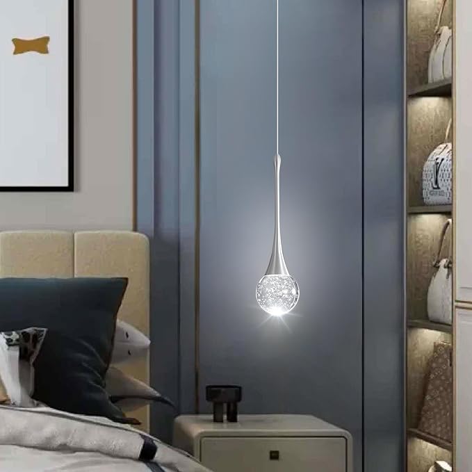 Modern Pendant Lights for Kitchen Island LED Dimmable Crystal Glam Ceiling - Image 6