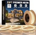 33FT LED Neon Rope Lights 2800K Warm White, AC 110-120V Flexible Neon Strip by Unknown