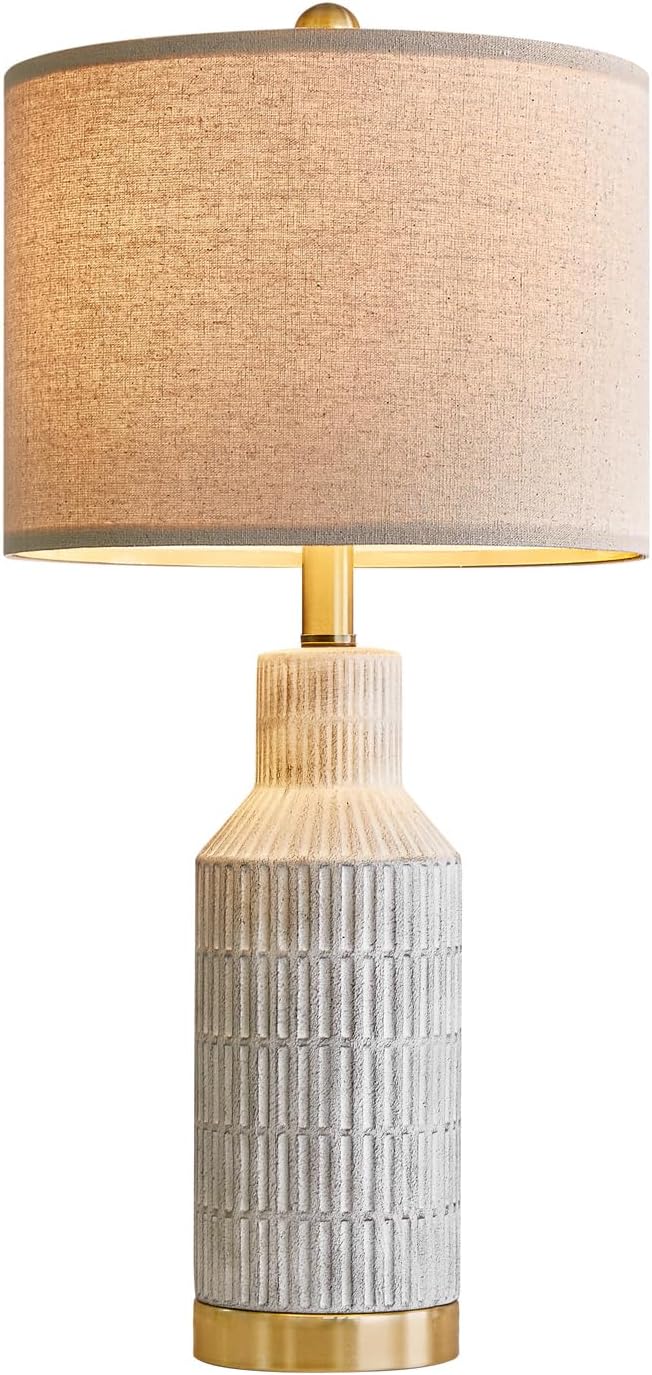 25" Modern Ceramic Lamps Single Table Lamp - Image 8