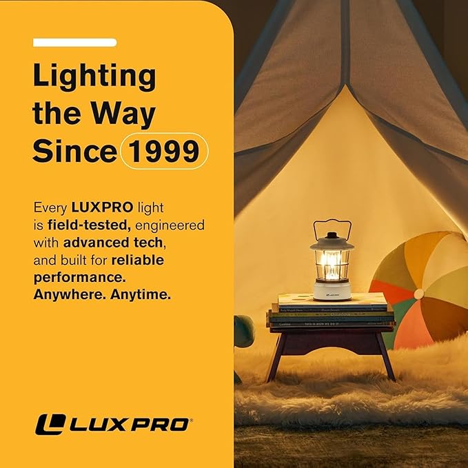 LUXPRO Retro LED Lantern - Image 7
