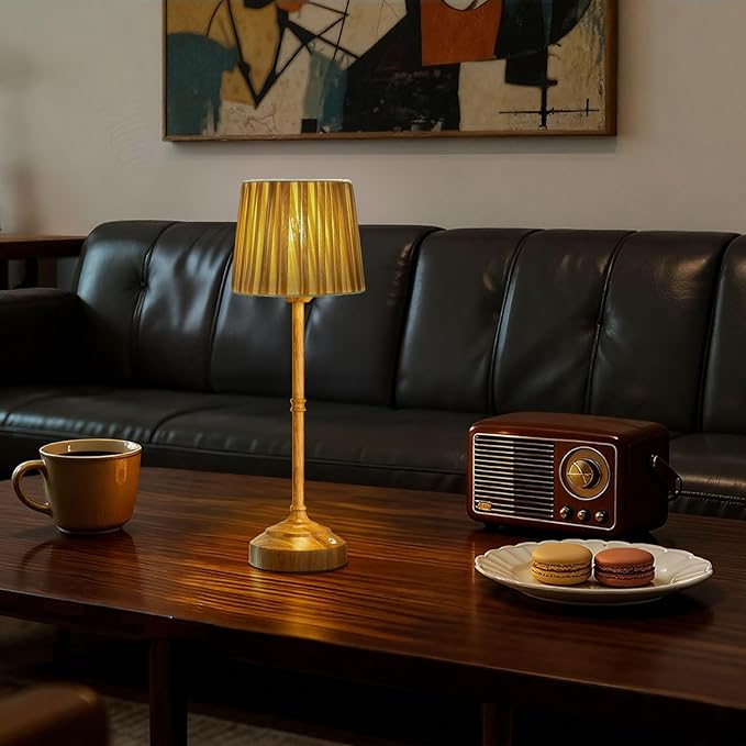 Cordless Rechargeable Mini Lamp, Small Touch Desk Lamp - Image 6