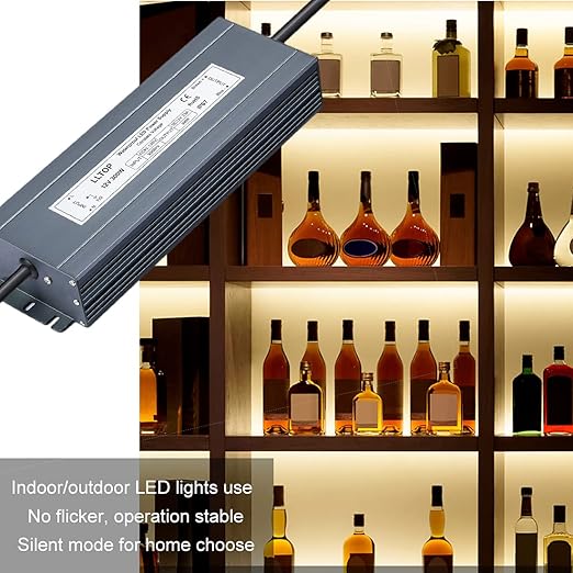 LED Driver 300 Watts Waterproof IP67 Power Supply 90-130V AC to 12V DC 25A Low - Image 5