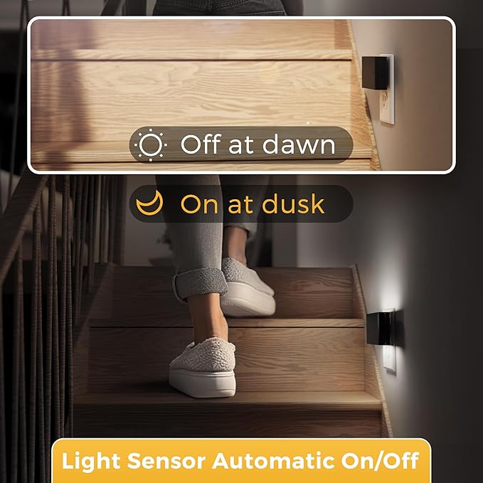 L LOHAS LED Night Light, Dimmable Modern LED Night Lights Plug into Wall - Image 7