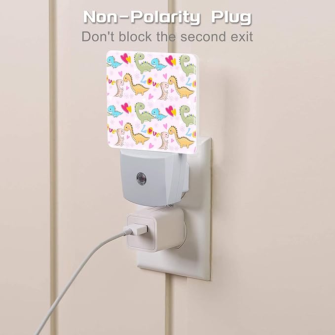 Cute Love Dinosaurs Night Light - Image 3