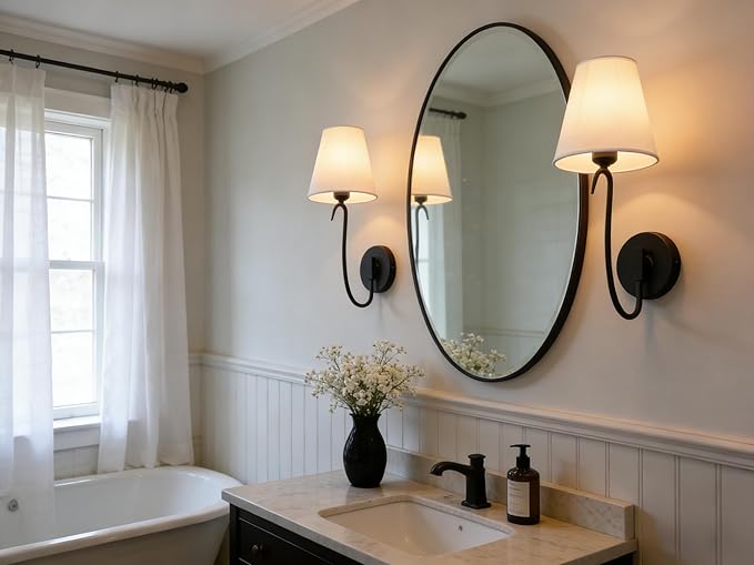 PERMO Matte Black Wall Sconce - Image 9