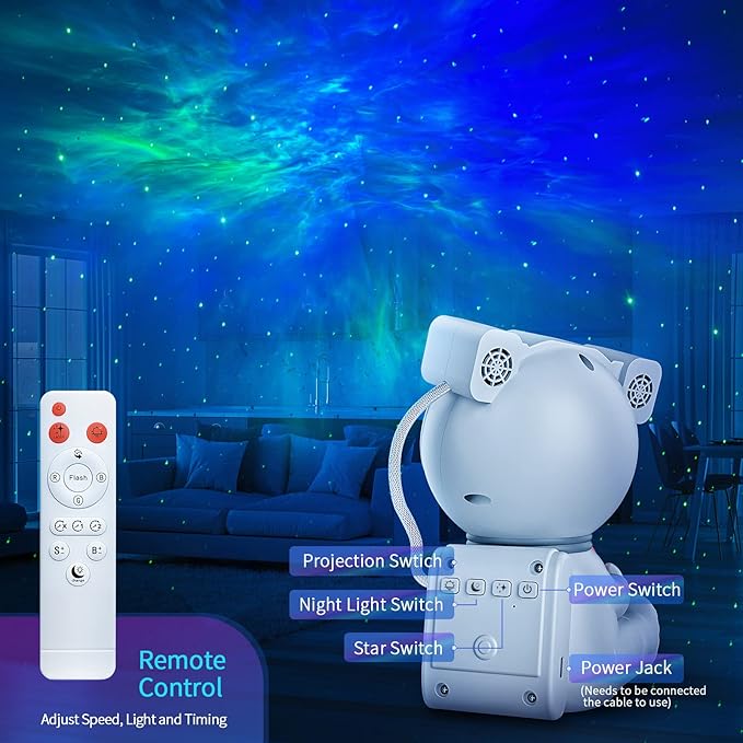 Astronaut Galaxy Projector, Star Projector - Image 4