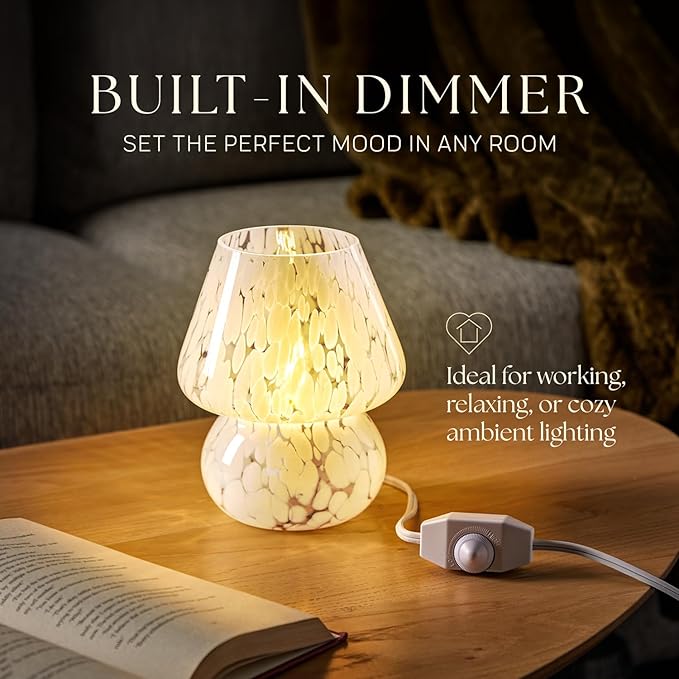 Next Glow Mushroom Lamp – Modern Dimmable LED Night Light - Image 3