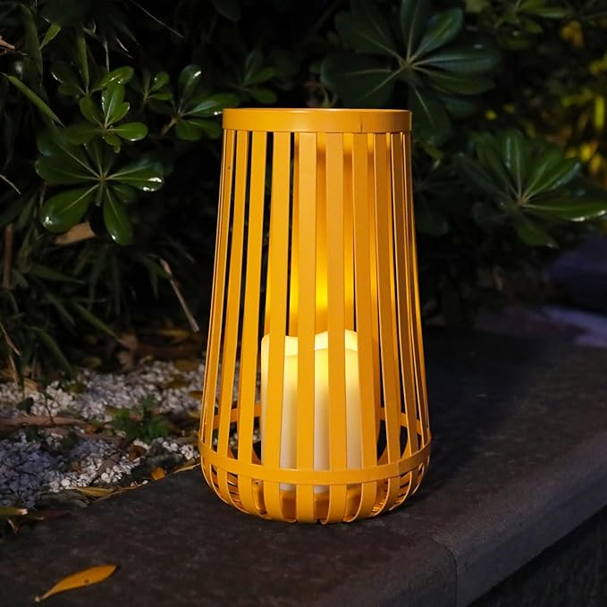 Afirst Solar Lanterns Outdoor, Candle Solar Lights Waterproof Decorative - Image 6