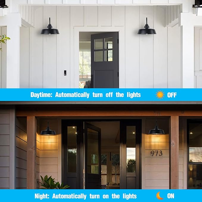 Gooseneck Barn-Lights Outdoor Fixture - Image 4