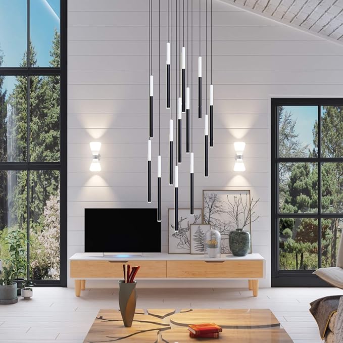 ALTAIR 13 Mini Pendant Lighting White-Black - Image 4