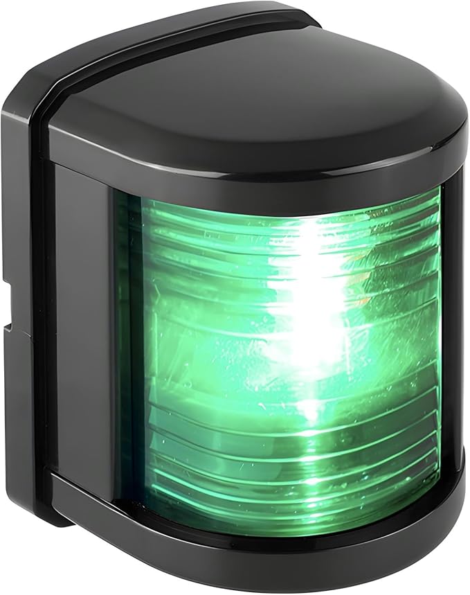 SEAFLO 11 Series Regular Sized LED Green Starboard Navigation Light – 12V by SEAFLO