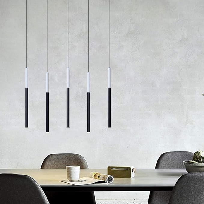 ALTAIR 5 Mini Pendant Lighting White-Black - Image 7