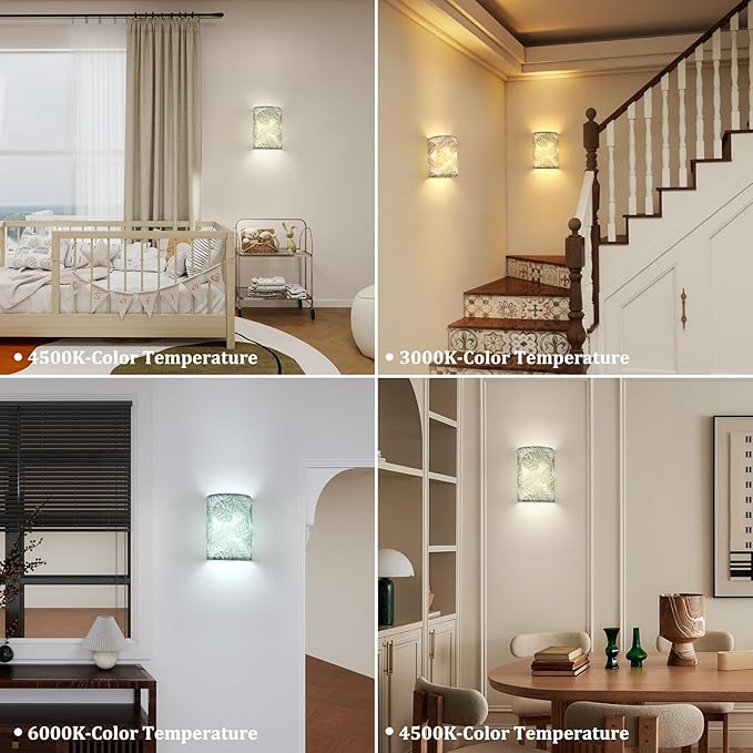 Adhesive Battery Operated Wall Sconce Set of 2, 5000 mAh Battery Rechargeable - Image 7