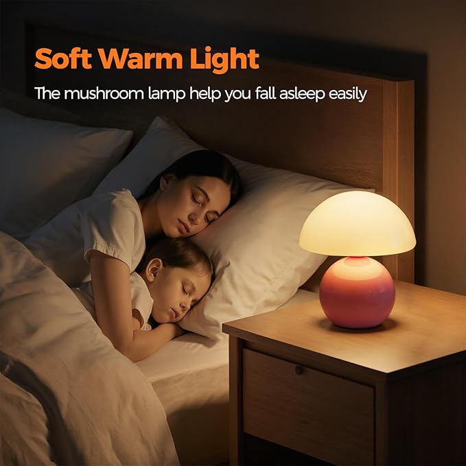 NIORSUN Mushroom Lamp Table Lamp - Image 8