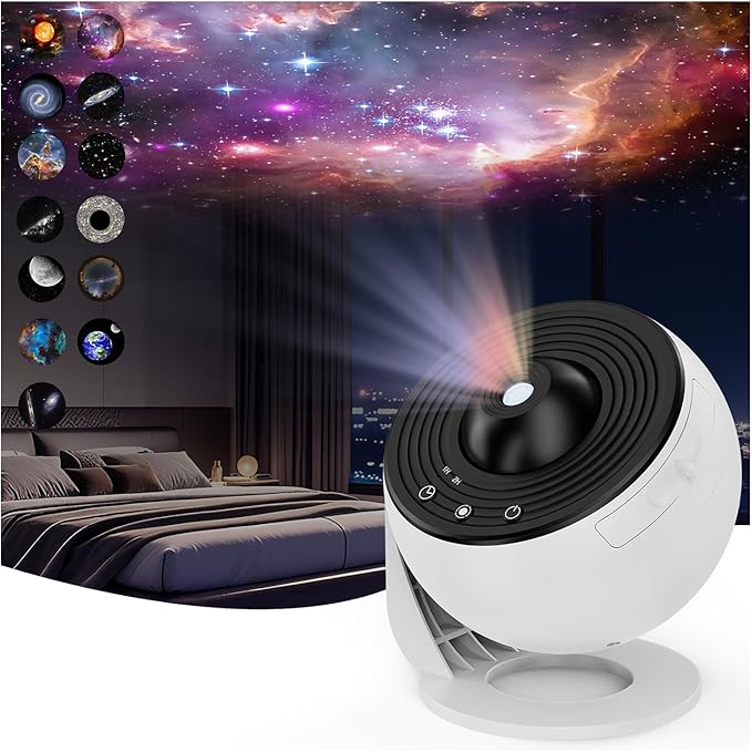 Galaxy Projector, 13 in 1 Planetarium Star Projector by VanSmaGo