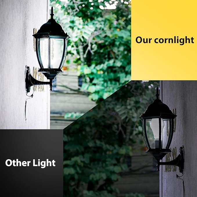 100W 4 pack LED Corn Light Bulb, Commercial Grade DayLight 5000K E26/E39 - Image 5