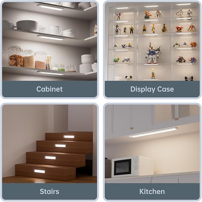 20 Inch Under Cabinet Lighting, Expandable LED Cabinet Light - Image 7