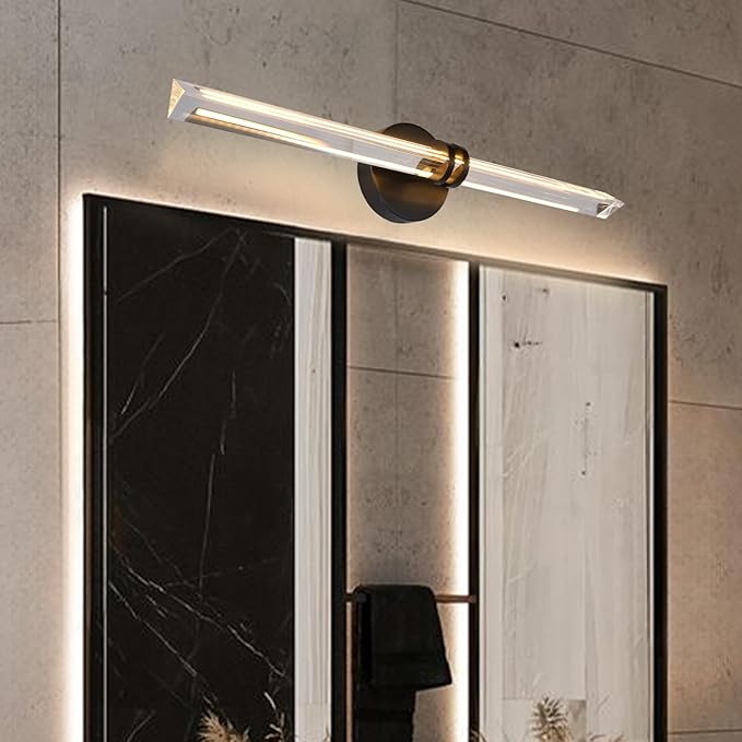 YUYI Crystal Picture Light for Wall, Modern K9 Crystal Dimmable Painting Lights by YUYILIGHTING