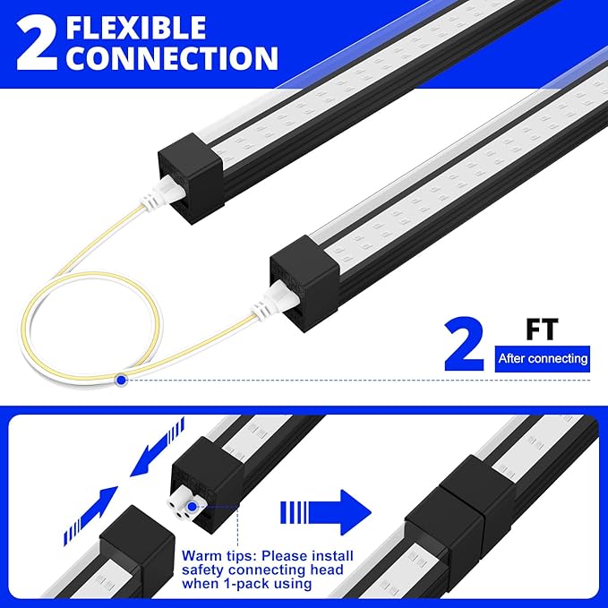 365NM Black Light Bar 15W 1FT, UV Blacklight Strip - Image 4