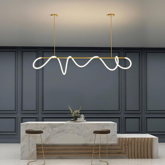Modern Pendant Lights, Pendant Lights Kitchen Island, Remote Control Dimmable - Image 5