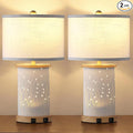Set of 2 Ceramic Table Lamps by EOEYYOYBLampsCollection