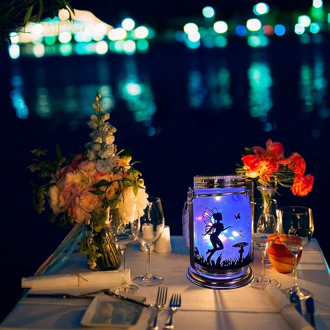 4 Pack Solar Fairy Lantern for Garden Decorations -Mothers Day Gifts for Mom - Image 7