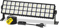 100W LED Shop Lights, 14000LM 6000K Plug in Garage Light by YQNLIFA-BlackLightParty