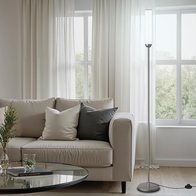 Ambimall LED Floor Lamp with Remote Control, Foot Switch - Image 5