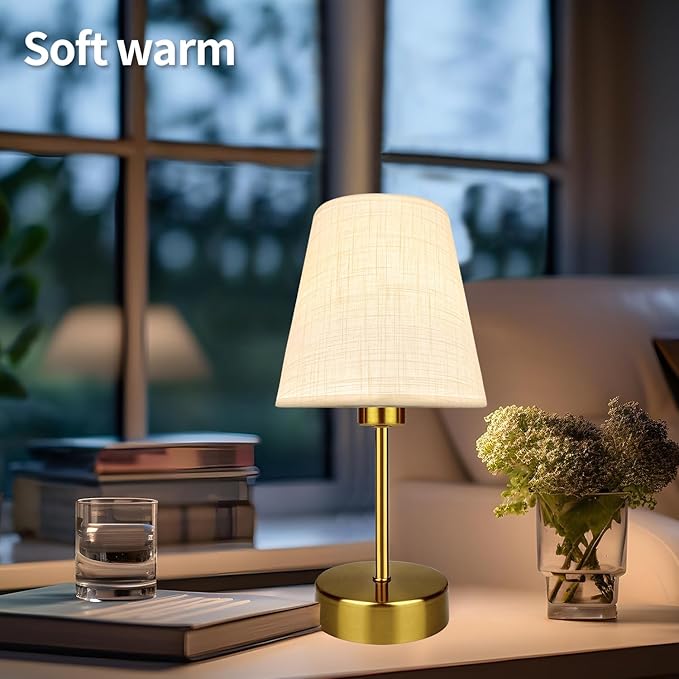 BLUEYE Mini Rechargeable Table Lamp, Remotte Control, Soft Warm 2700K-6000K - Image 3