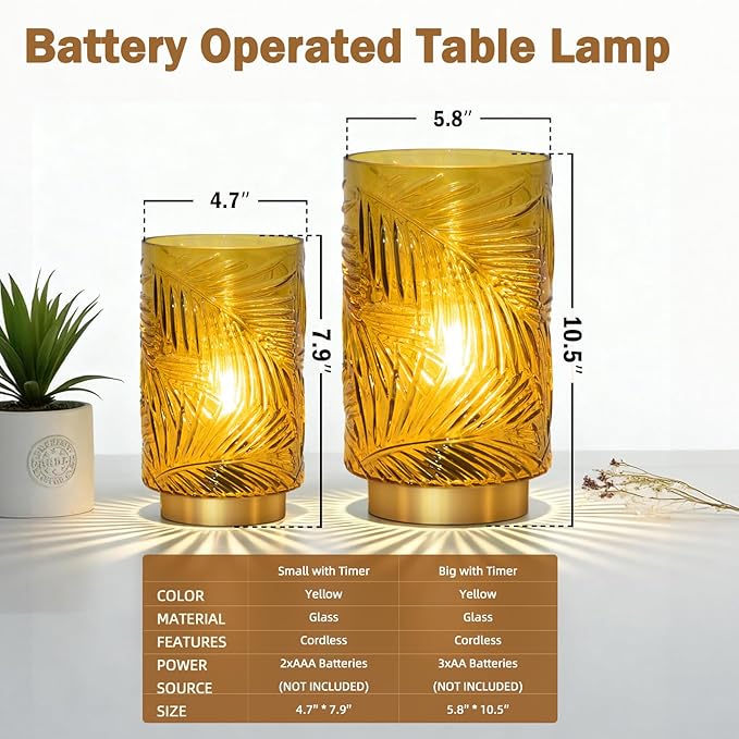 Battery Operated Table Lamp, Cordless Lamps - Image 3