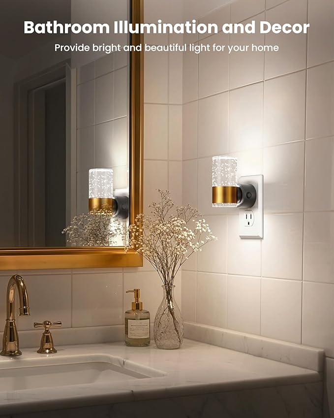 VOLISUN LED Night Lights Plug into Wall, Dimmable Night Light 3 CCT & 5 - Image 6