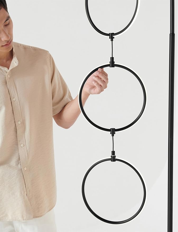 Brightech Nova Modern Floor Lamp Matches Living Room Décor - Image 6