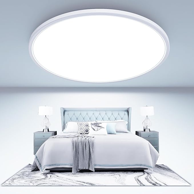 libtit Large LED Ceiling Light 16.5Inch, 4200LM 36W Bright Flush Mount Lights by Libtit