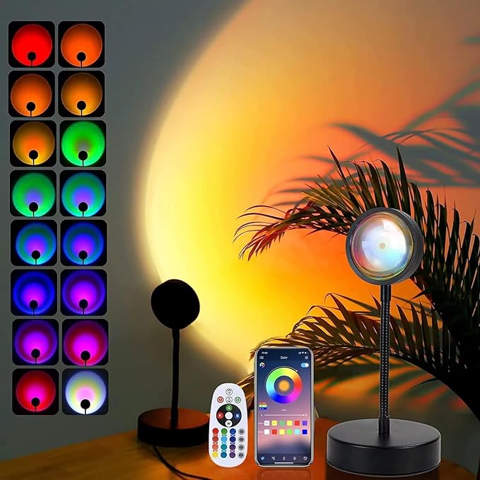 Sunset Lamp Projector Led Lights by JIMEI