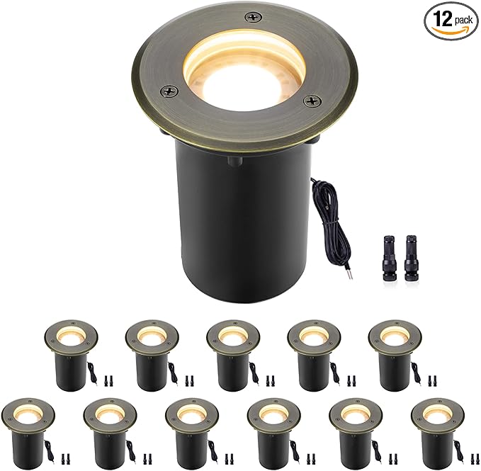 Gardenreet Landscape Well Lights Brass by Gardenreet