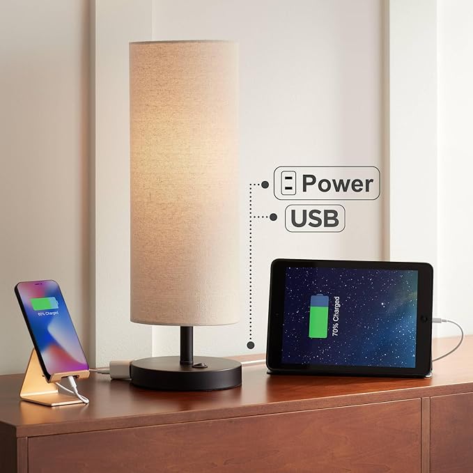 360 Lighting Heyburn 20" High Modern Accent Hotel Style Table Lamp - Image 9