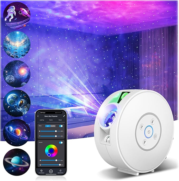Smart Star Light Projector, Galaxy Projector by VJULESV