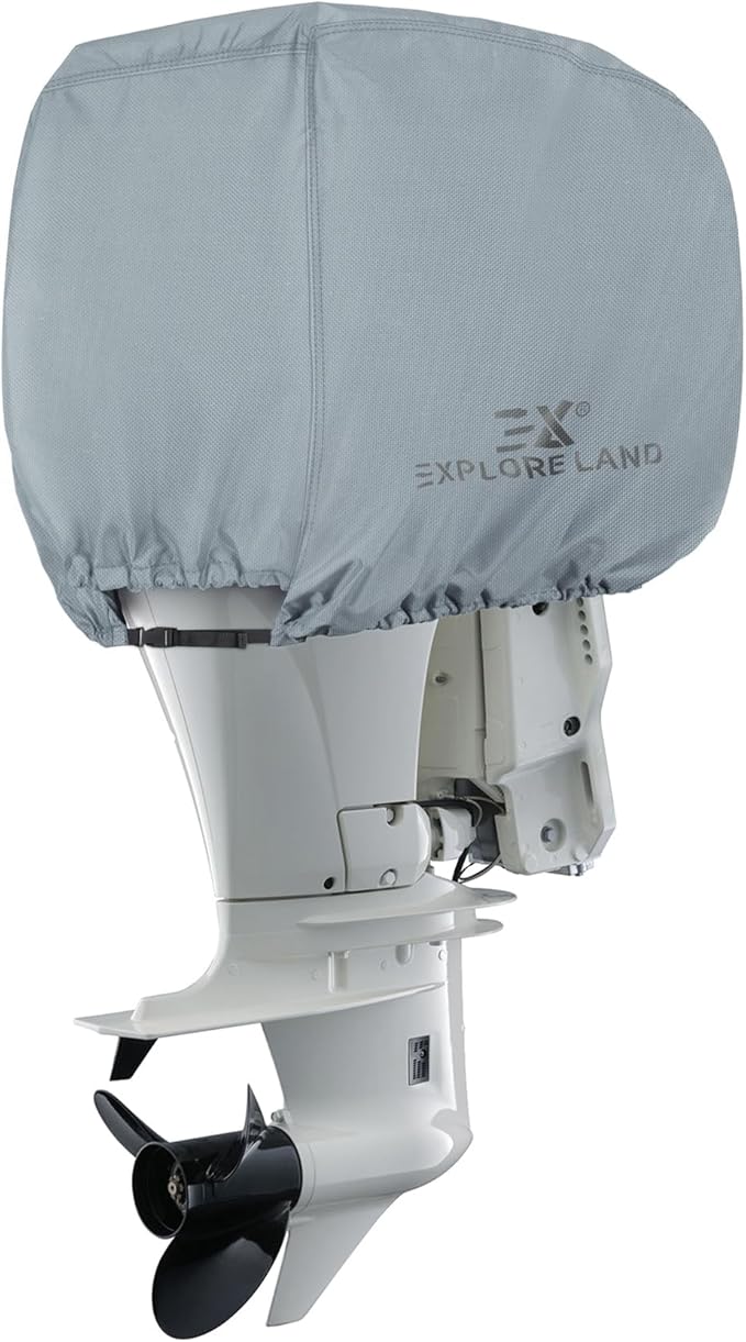 Explore Land Outboard Motor Cover by ExploreLand