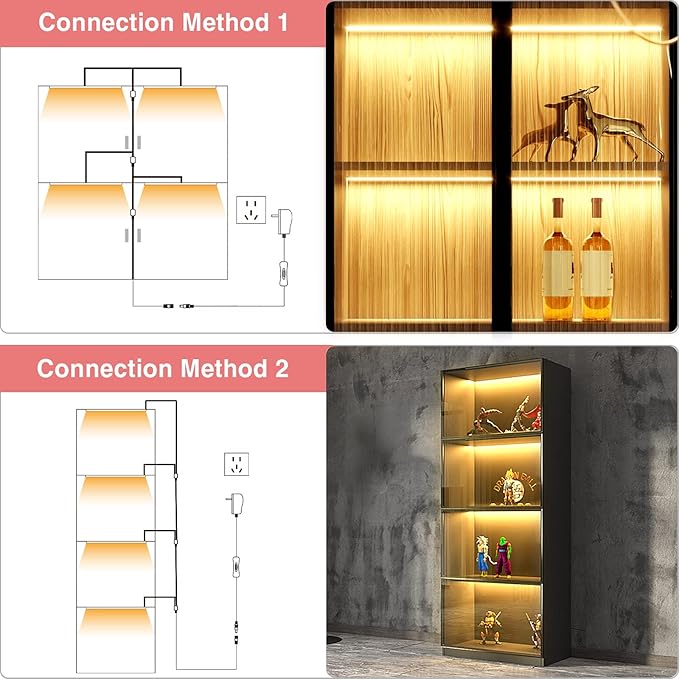 WOBANE LED Shelf Light, LED Closet Light Kit, Designed - Image 3