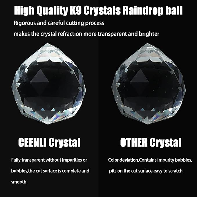 12-Lights Modern Flush Mount Ceiling Light Fixtures, Elegant Crystal Chandelier - Image 3