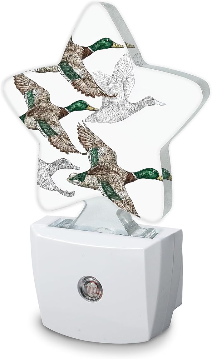 Duck Mallard Wild Bird Plug-in Night Light by SKYDAWNY