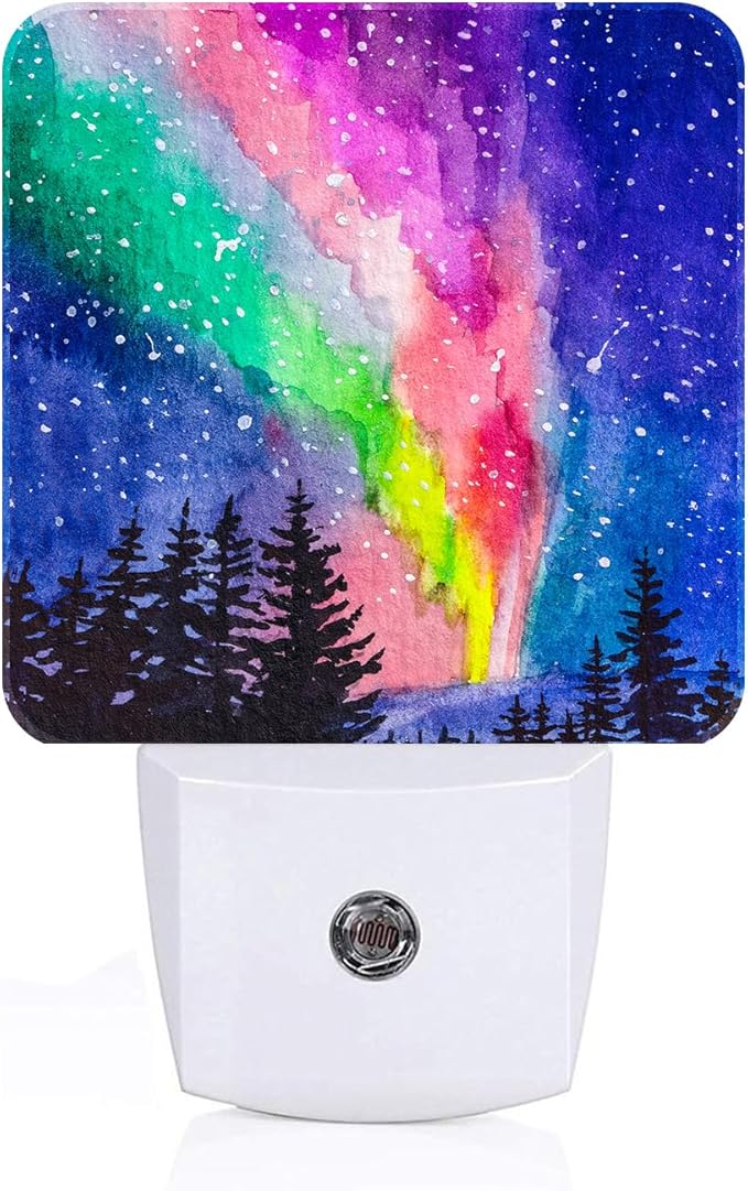Northern Lights Night Light, Plug-in Nightlights Auto Sensor Night Lamp Dusk to by Unknown