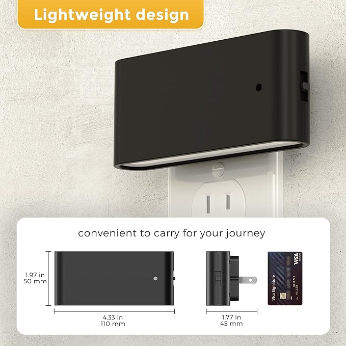 L LOHAS LED Night Light, Dimmable Modern LED Night Lights Plug into Wall - Image 6