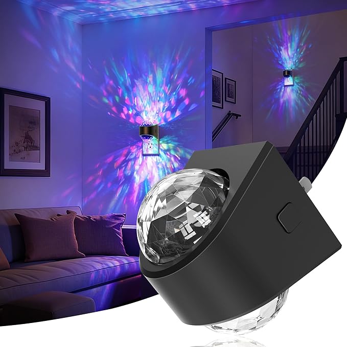 JandCase Night Lights Plug into Wall, Star Projector RGB Night Light by JandCase