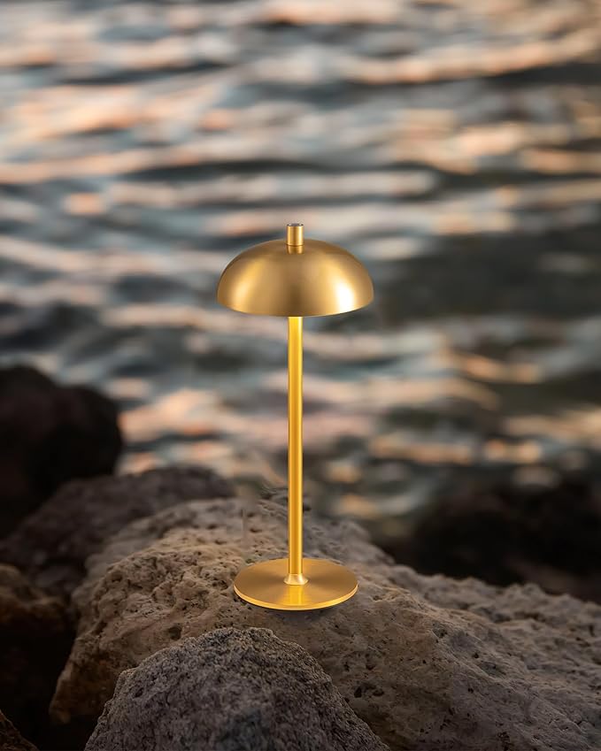 Cordless LED 12" Small Table Lamps Set of 2, Modern Portable Desk Lamp - Image 7