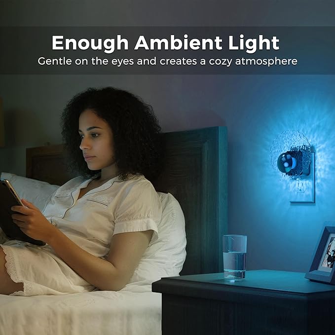 L LOHAS LED Shell Night Light, Night Lights Plug into Wall, Color Changing - Image 6