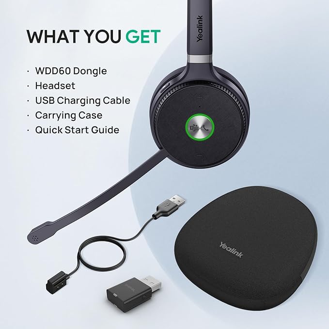 Yealink WH62 Portable Wireless Headset - Image 8