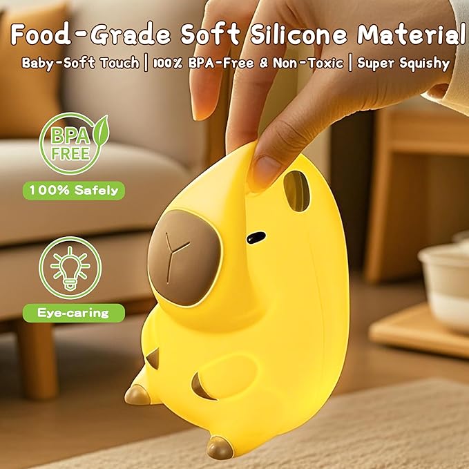 Capybara Night Light for Kids - Image 3
